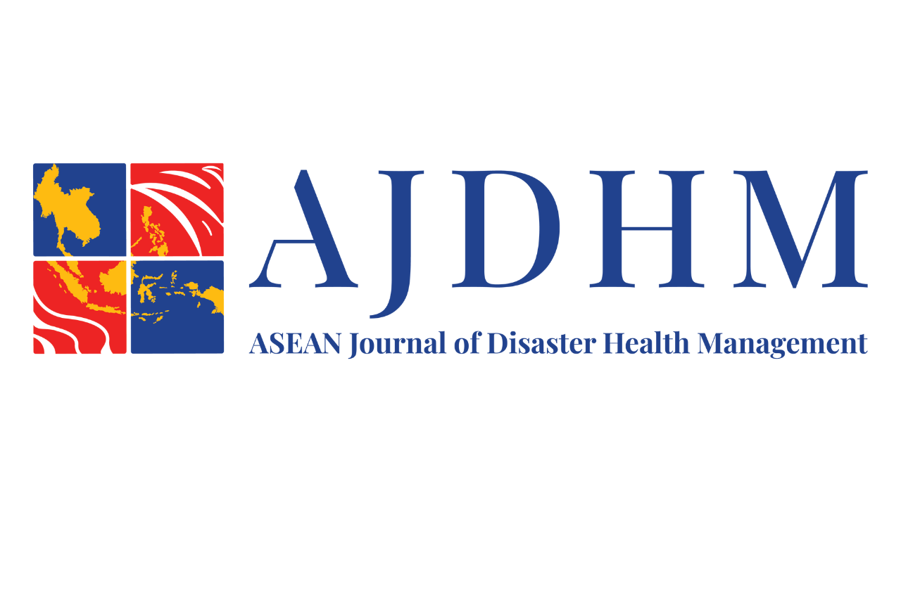 Establishment of the ASEAN Journal of Disaster Health Management (AJDHM)